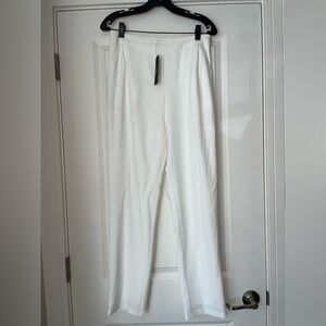 Lulu's White High-Waisted Trousers